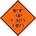 Nmc Right Lane Closed Ahead Sign TM180K